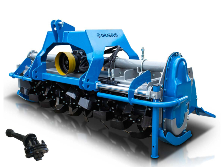 Prelucrarea solului - Freză profesională 1600 mm, transmisie 4 trepte