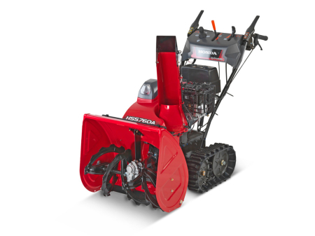 Freze de zapada - Freza de zăpadă Honda HSS 760A ETD cu motor GX200 5.6 CP și sistem pe senile