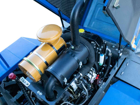 LD23 Cab – Încărcător frontal articulat 4×4, motor 75 CP, cabină climatizată, 2300 kg sarcină, cupă 2050 mm [18]