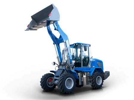 LD23 Cab – Încărcător frontal articulat 4×4, motor 75 CP, cabină climatizată, 2300 kg sarcină, cupă 2050 mm [7]