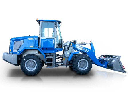 LD23 Cab – Încărcător frontal articulat 4×4, motor 75 CP, cabină climatizată, 2300 kg sarcină, cupă 2050 mm [3]