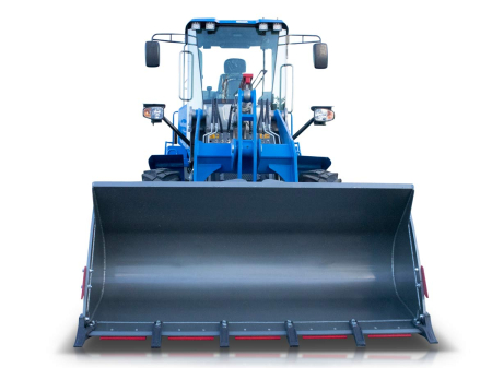 LD23 Cab – Încărcător frontal articulat 4×4, motor 75 CP, cabină climatizată, 2300 kg sarcină, cupă 2050 mm [1]