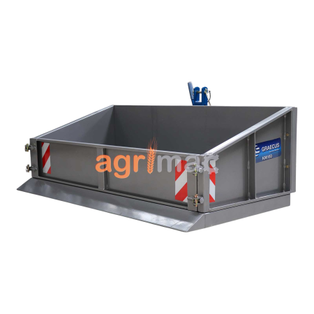 Transport si manipulare - Lada suspendată ranforsată KM160, 550 kg, prindere în 3 puncte