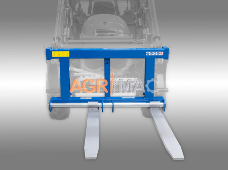 Lame stivuitor EHF700, 700 kg, Euro, lame pliabile [6]