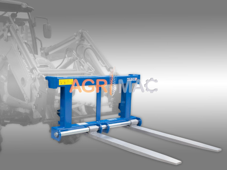 Lame stivuitor EHF700, 700 kg, Euro, lame pliabile [3]