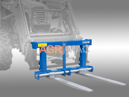 Lame stivuitor EHF700, 700 kg, Euro, lame pliabile [4]