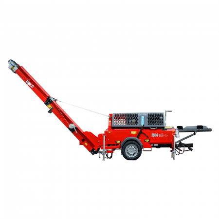 Linii taiere si despicare - Japa 315+ E – Procesator lemne electric, Finlanda