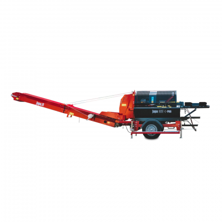 Linii taiere si despicare - Japa 365+ ROAD – Procesator lemne mobil, Finlanda