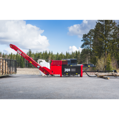 Japa® 395 TRE – Linie despicare-tăiere lemne, 10 kW electric + PTO, despicare 12,5 t [19]