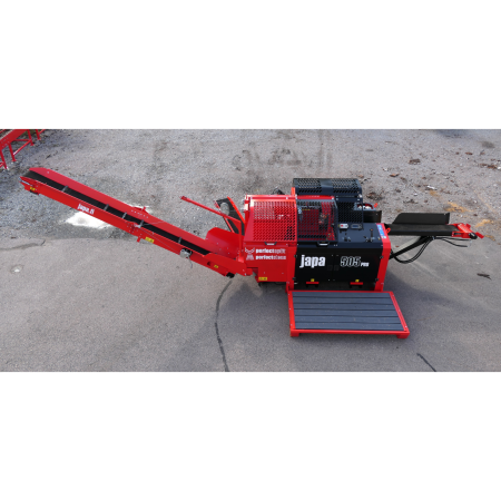 Linie tăiere‑despicare lemne Japa® 505 PRO E – motor electric 15 kW, Ø 50 cm, 16 t forță [27]