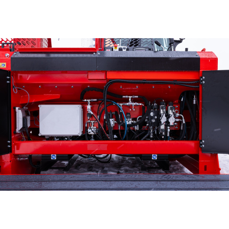 Linie tăiere‑despicare lemne Japa® 505 PRO E – motor electric 15 kW, Ø 50 cm, 16 t forță [13]