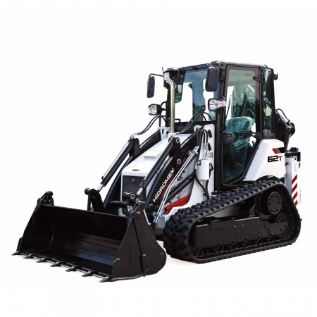 Mini-Buldo - Buldoexcavator Hidromek HMK 62 T – 65 CP, 5 tone, motor Kubota, pe șenile
