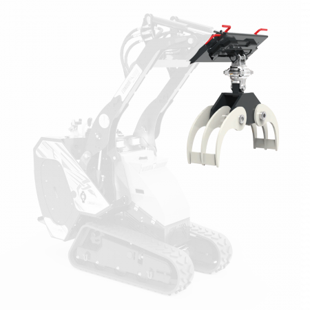 Accesorii dumpere - Graifer pentru bușteni pentru Minidumper Colmac Condor 1000