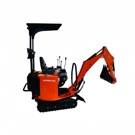 Miniexcavator Zeppelin – 13.5 CP, motor Briggs & Stratton, cupă 20 cm [2]