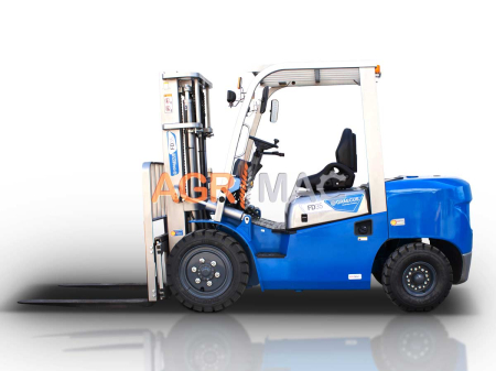 Motostivuitor diesel Clark 3.5T Xinchai Stage V cu catarg Duplex 3000 mm și furci 1220 mm [3]