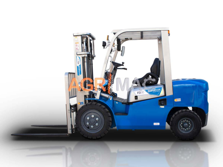 Motostivuitor diesel Clark 3.0T Xinchai C490 cu catarg Duplex 3000 mm și furci 1220 mm [1]