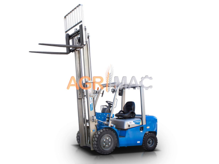 Motostivuitor diesel Clark 3.0T Xinchai C490 cu catarg Duplex 3000 mm și furci 1220 mm [3]