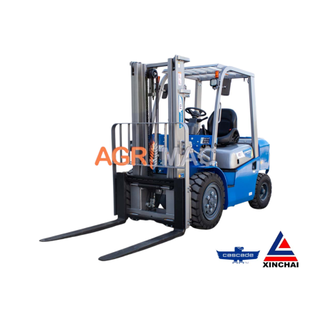 Transpaleti si stivuitoare - Motostivuitor diesel Clark 3.0T Xinchai C490 cu catarg Duplex 3000 mm și furci 1220 mm