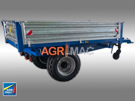 Remorcă agricolă MT4000-3H, 4000 kg, basculare hidraulică triplă [1]