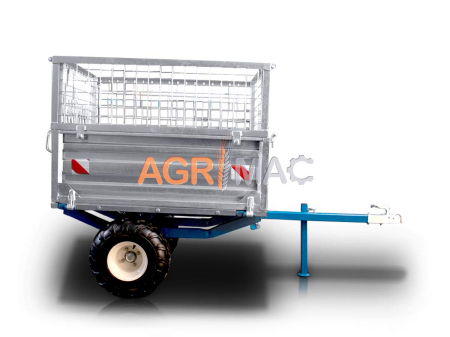 Remorcă agricolă MT600-M, 600 kg, basculare mecanică [3]