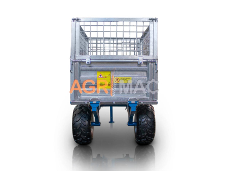 Remorcă agricolă MT600-M, 600 kg, basculare mecanică [4]