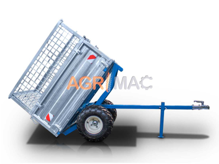 Remorcă agricolă MT600-M, 600 kg, basculare mecanică [5]