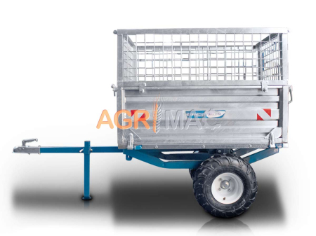 Remorcă agricolă MT600-M, 600 kg, basculare mecanică [1]