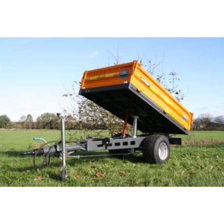 Remorcă OL EDK 20 – monoax 3 părți, 2000 kg, frână și cilindru [1]