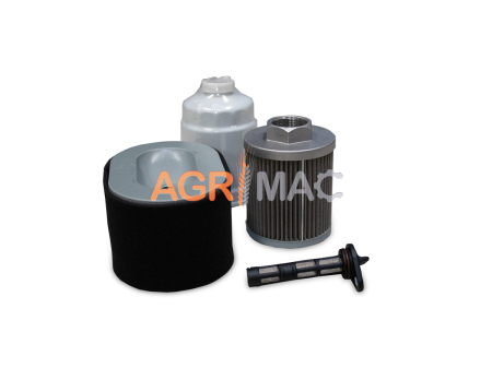 Prelucrarea solului - Set filtre EB10 – motor, aer, ulei și hidraulic pentru întreținere completă