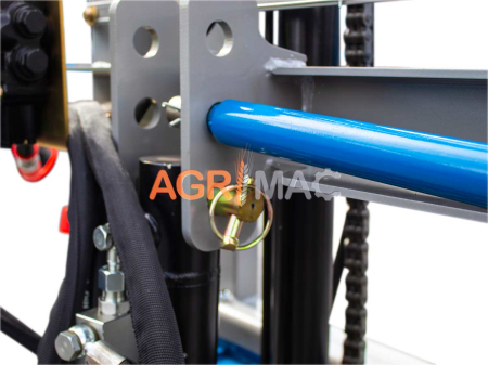 Stivuitor tractor 800 kg, ridicare 2200 mm, cu deplasare laterală [7]