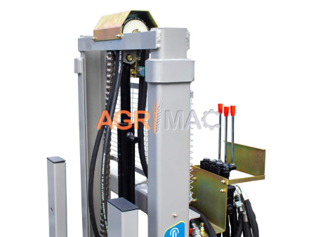 Stivuitor CLARK800 DUPLEX180-RC, 800 kg, ridicare 1800 mm, control wireless [15]