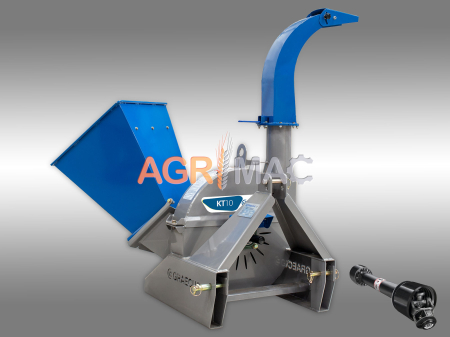 Tocător de crengi Graecus KT10, PTO 15–50 CP, diametru 100 mm [3]