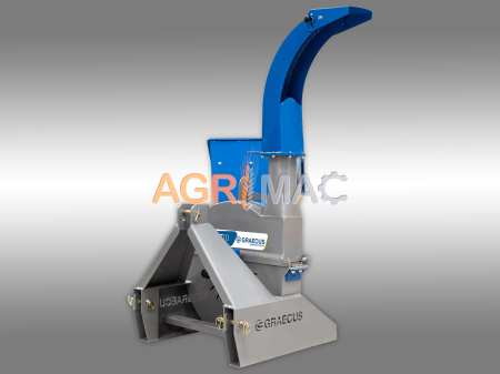 Tocător de crengi Graecus KT10, PTO 15–50 CP, diametru 100 mm [5]