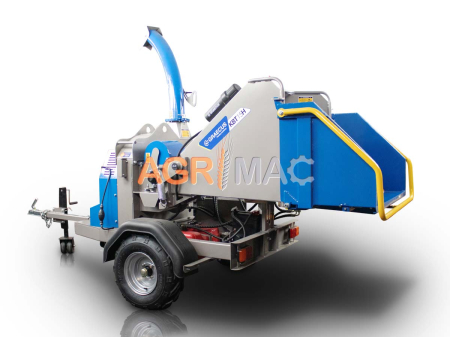 Tocător de crengi KBT15H, motor Loncin 27 CP, hidraulic, 150 mm [11]
