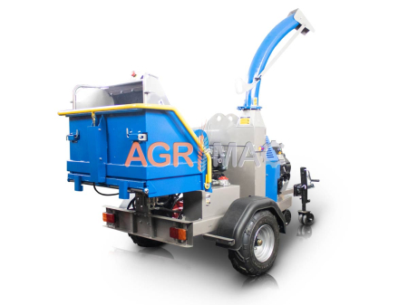 Tocător de crengi KBT15H, motor Loncin 27 CP, hidraulic, 150 mm [4]