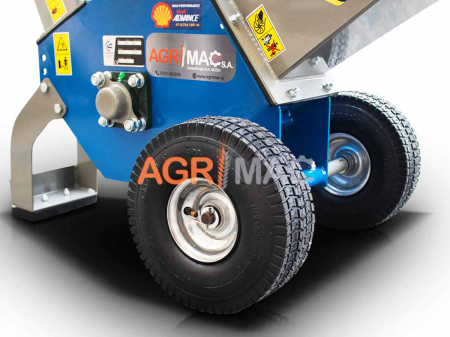 Tocător de crengi KB10, motor Loncin 6.5 CP, diametru 100 mm [16]