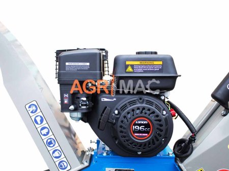 Tocător de crengi KB10, motor Loncin 6.5 CP, diametru 100 mm [14]