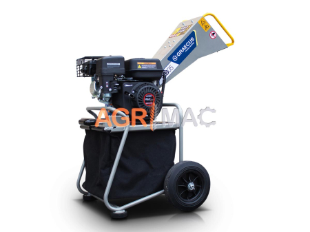 Tocător de crengi KB05, motor Loncin 6.5 CP, diametru 50 mm [5]