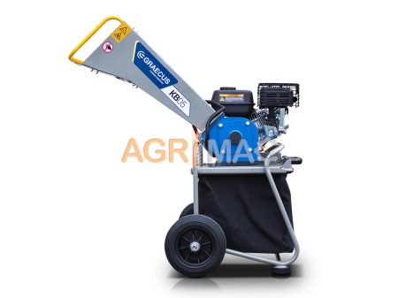 Tocător de crengi KB05, motor Loncin 6.5 CP, diametru 50 mm [2]