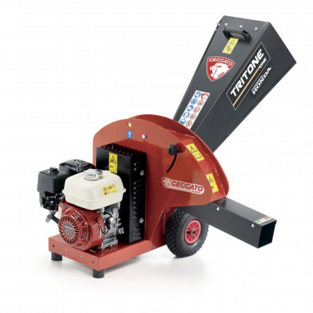 Tocatoare pe benzina - Descoperă Eficiența | Tocător Lemn TRITONE ONE HONDA GX200 | Disponibil acum!