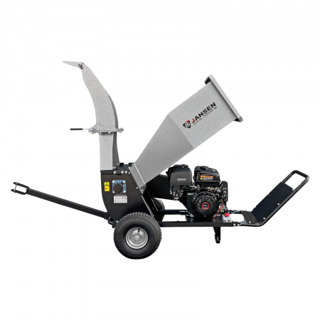 Tocatoare pe benzina - Tocător de Crengi Jansem GTS1500E - Vizualizare Frontală cu Motor LONCIN G420F