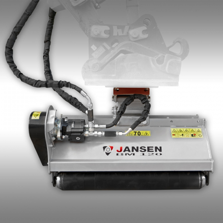 Tocator de resturi vegetale hidraulic Jansen BM-120 [5]