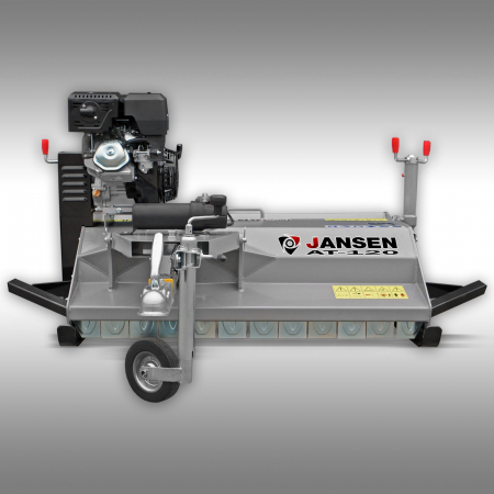 Tocator Vegetație Tractat Jansen AT-120, 115 cm, Motor 15 CP [2]