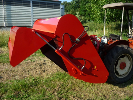 Tocător cu colector 1.40 m Fehrenbach Maschinen – PTO 540 rpm, 20–40 CP, colector 1.15 m³ [4]