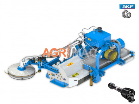Tocatoare vegetatie cardan tractor - Tocător de vegetație profesional Ares Strong P 160 – 1600 mm