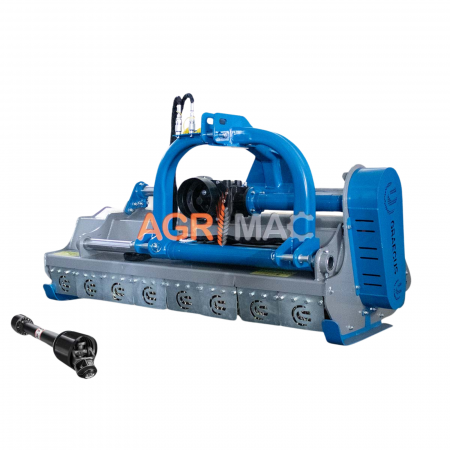 Tocatoare vegetatie cardan tractor - Tocător de Vegetație Heavy-Duty CERBERUS STRONG220 - 220 cm, Conectare Cardan Tractor
