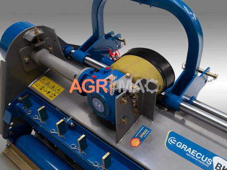 Tocător de Vegetație Heavy-Duty BK165 - 165 cm, Conectare Cardan Tractor [10]