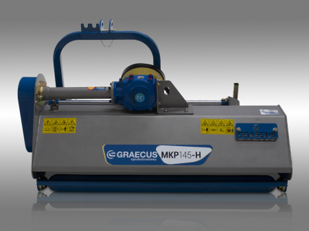 Tocator de vegetatie pentru tractor, 115 cm, conectare cardan PTO, deplasare laterala hidraulica, Graecus MKP115 [5]