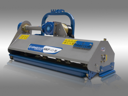 Tocator de vegetatie pentru tractor, 115 cm, conectare cardan PTO, deplasare laterala hidraulica, Graecus MKP115 [13]