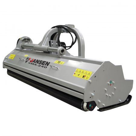 Tocatoare vegetatie cardan tractor - Tocator de vegetatie cu deplasare laterala hidraulica Jansen VMA-240